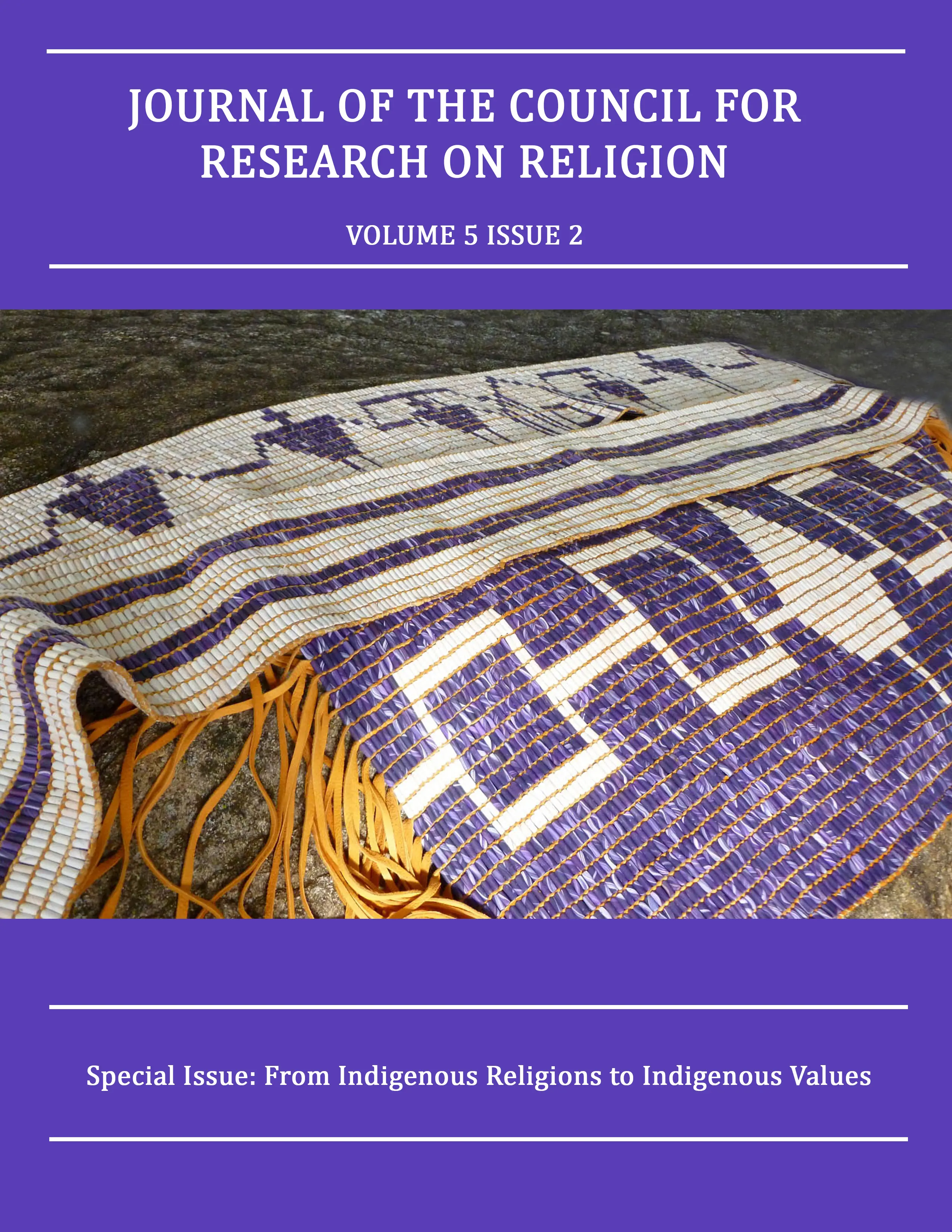 Vol. 5 No. 2 (2024): From Indigenous Religions to Indigenous Values